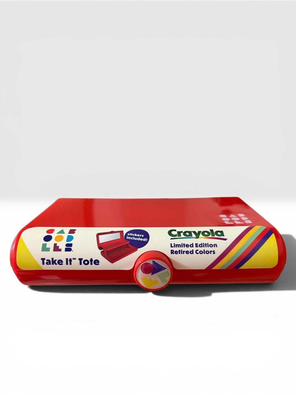 Caboodles x Crayola Limited Edition Take It Tote – Crayola Red (NEW)